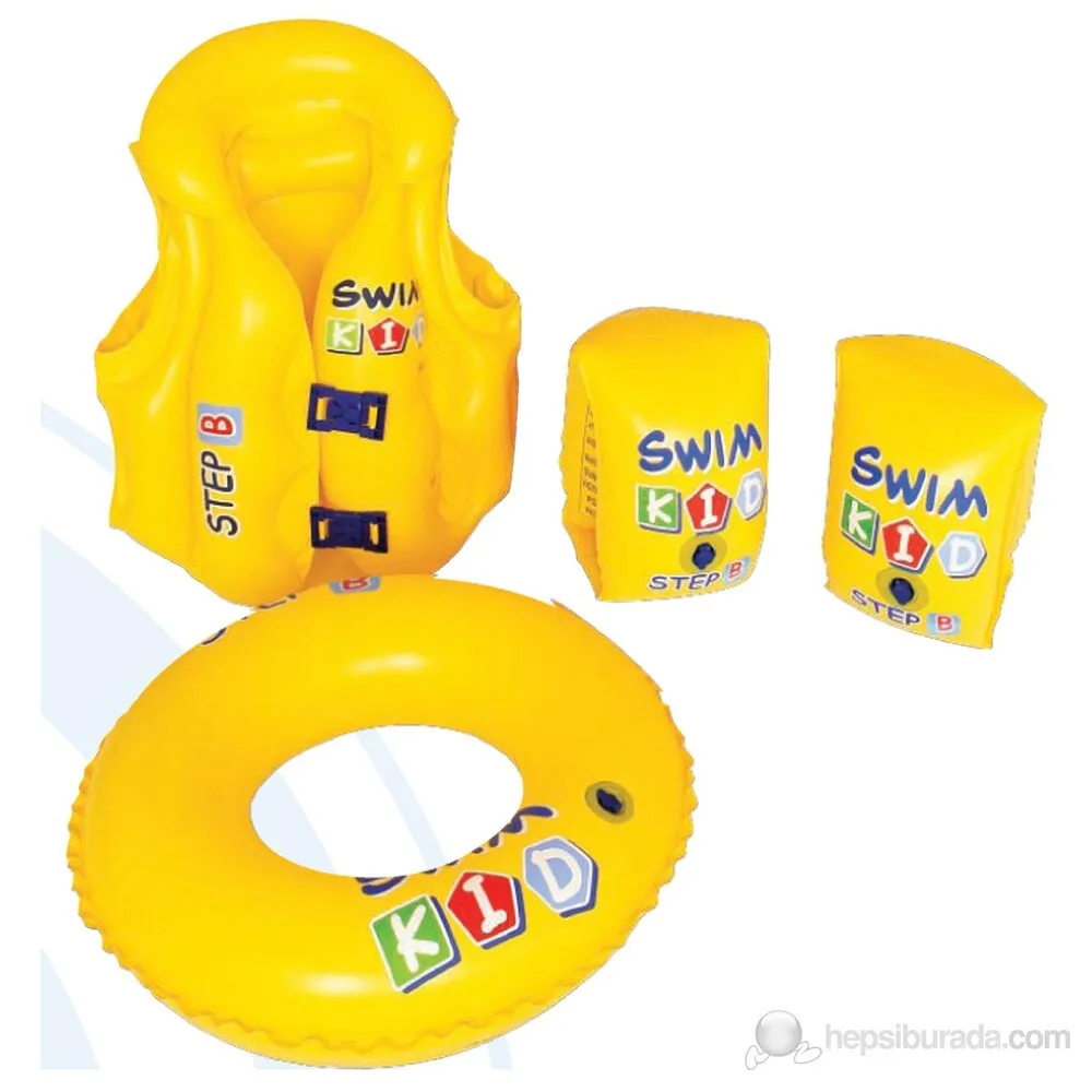 Swimming baby Accessories Safety Safety Inflatable 3-Piece Swimming Set Life vest Swimming Chest, Bagel, Arm SleeveFast Shipping