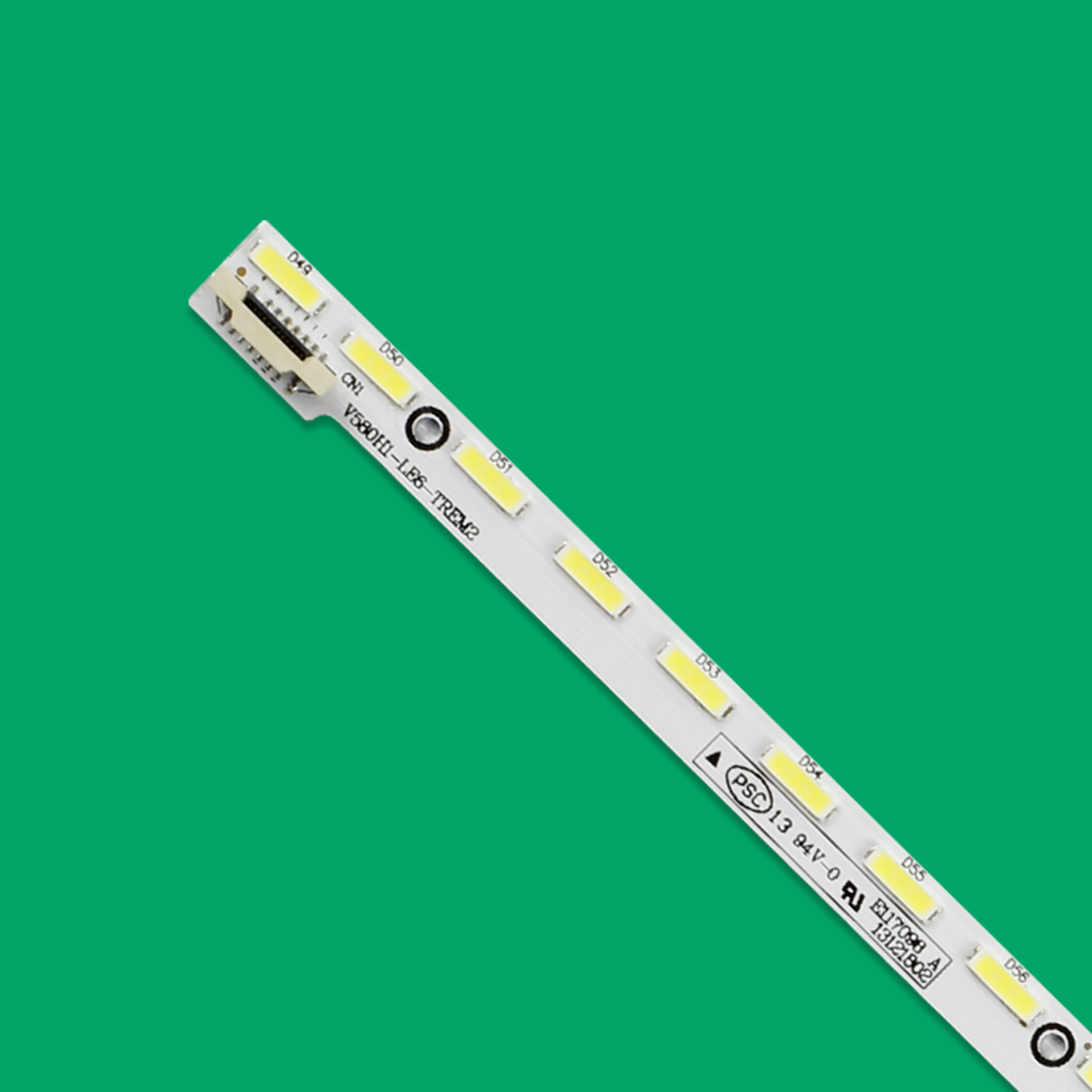 Bande de rétroéclairage LED 64, 721mm, pour Philco, PH58E51, V580H1-LE6-TREM2, V580HJ1-LE6, 58E690U, LED58K280J, LED58C300iD