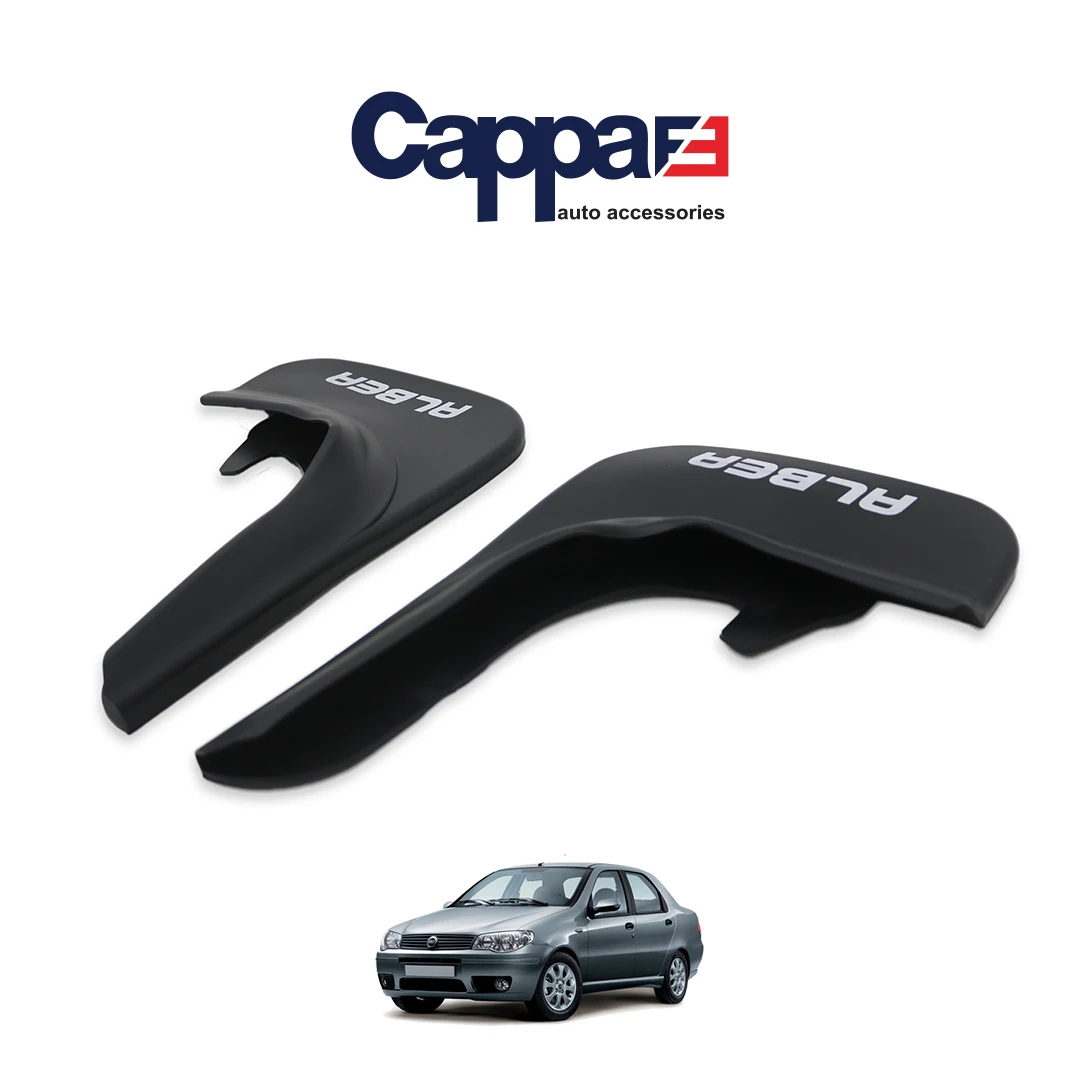 CAPPAFE Universal Mudflaps Mud Flaps Splash Guards Mudguards 2 Pcs/Set For Renault Albea Each Models Competible