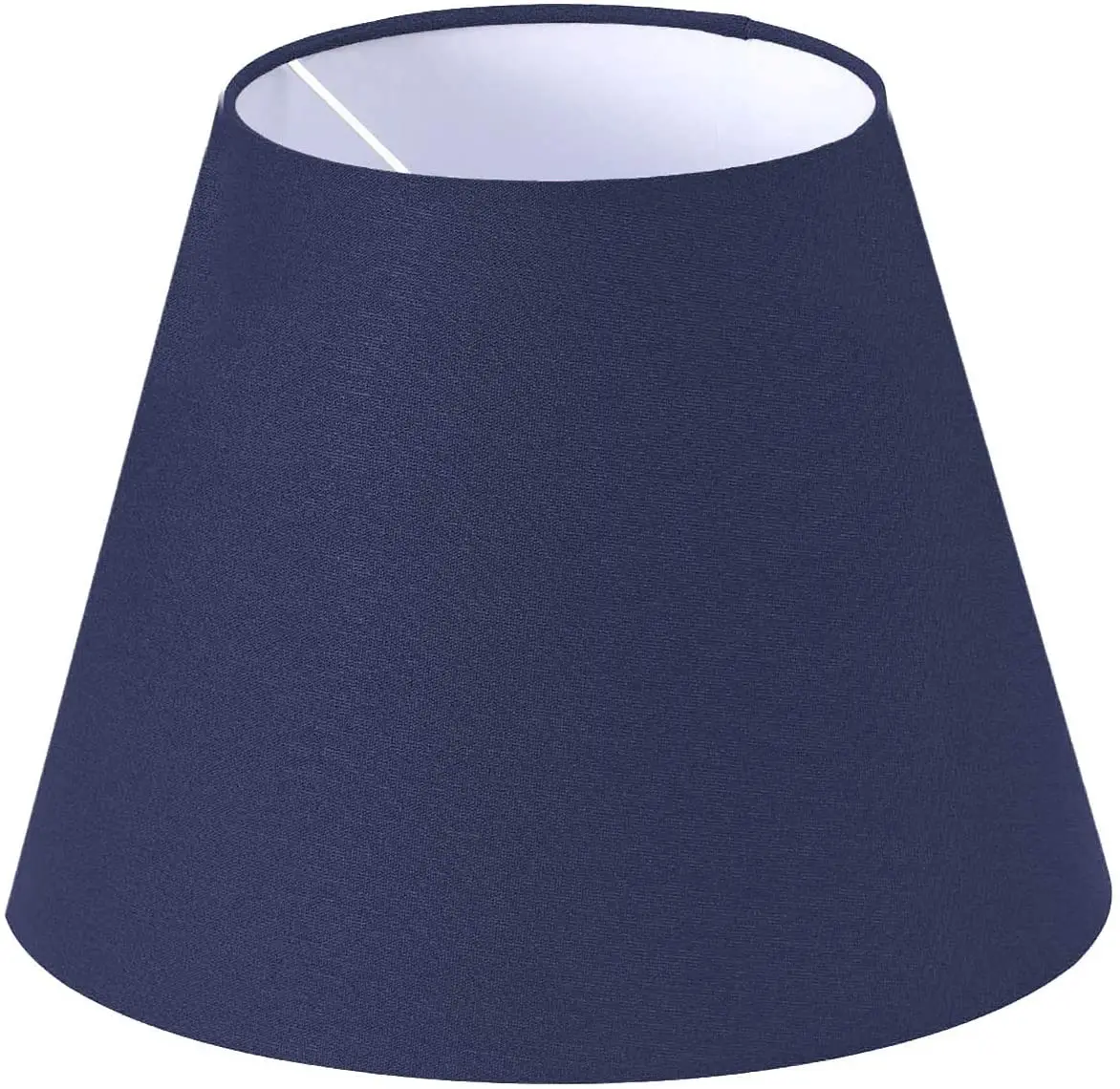 Lampshade Table Lamp Hood Navy Blue Cone Lampshade 25x15x20 Cm Decorative High Quality Special Lampshade Fabric and metal Inner Nes