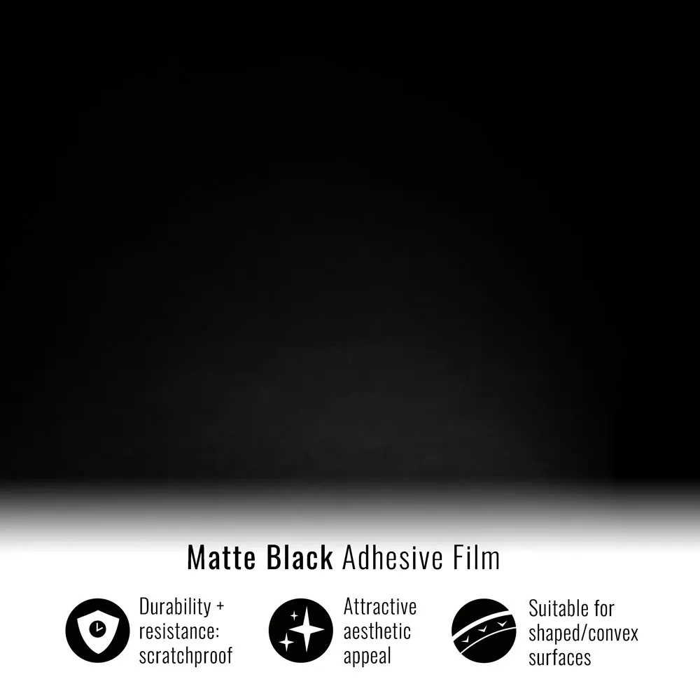 Adhesive film for Car Wrapping, matte black