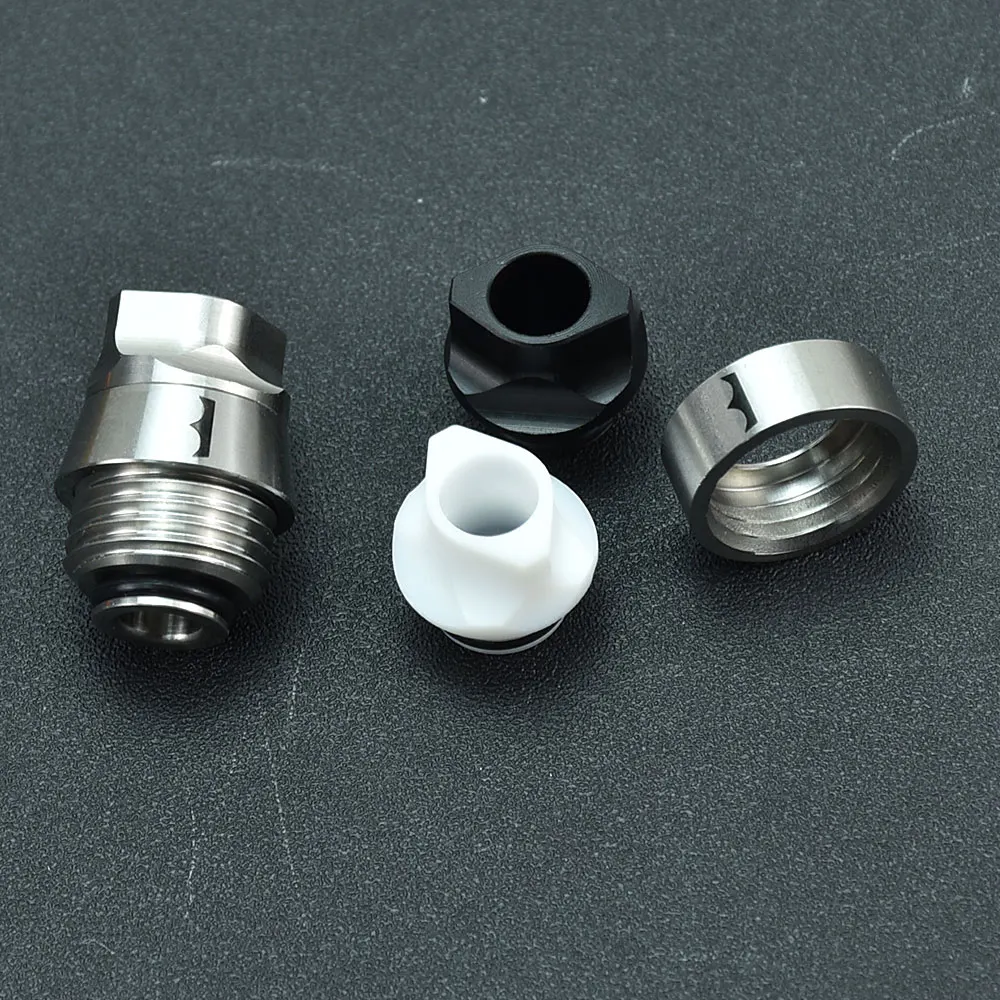 wolfcoolvape Vape drip tip Monarchy Multi Whistle Style Drip Tip Set for SXK BB / Billet Box Mod fit PRC ProRo tank