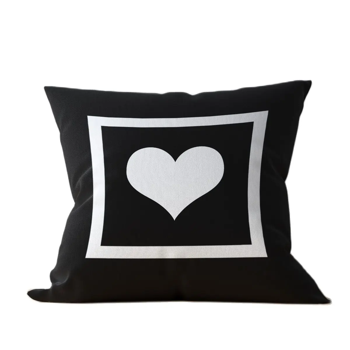 Cushions Cover 450mm*450mm Polyester Fabric Wowen Square Decorative Printed Modern Letters 2021 Unisex Home Textile