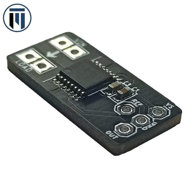 Sensitive Current Sensor Module, INA250A4, Gain Ratio: 2 V/A, Shunt Resistance: 2 mOhm, Resistance Tolerance:  0.1% Max.