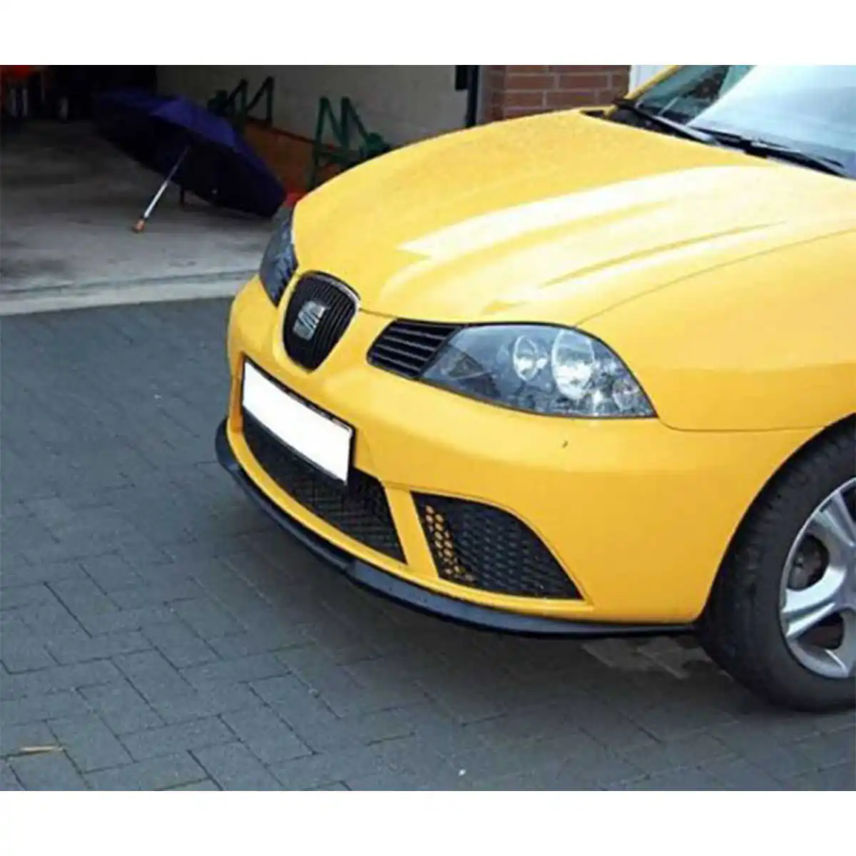 For Seat Ibiza MK4 6L -08 CUPRA R FRONT SPOILER BUMPER LIP Euro Spoiler Lip Universal 3 pcs Body Kit