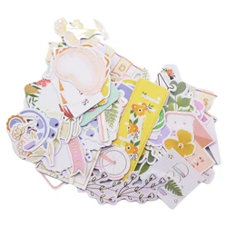 Creative Path Good Vibe Life Scrapbooking Die Cut Shapes Vintage Paper Diecuts Embellishments for DIY Journal Planner Cardmaking