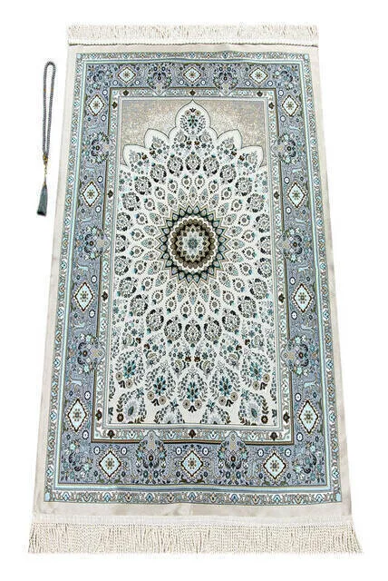 GREAT GIFT PRAYER MUSLIM Ceylin Prayer Rug Turquoise.