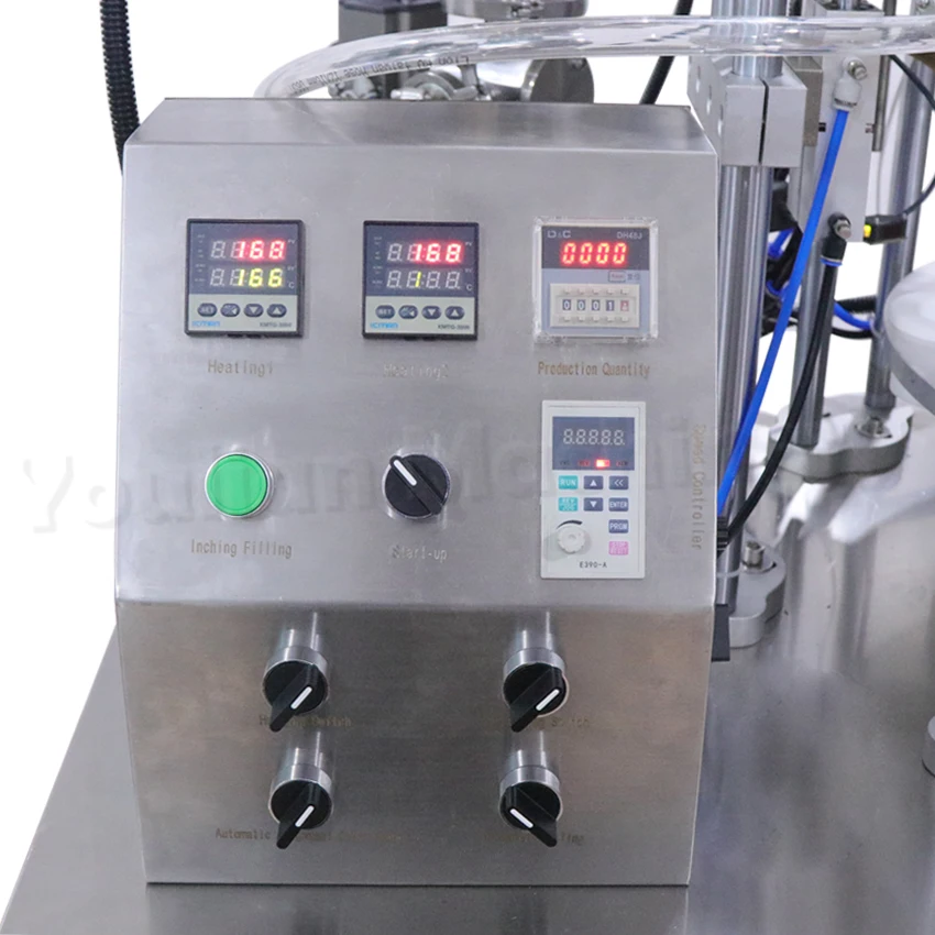 YLD-25 Automatic Cosmetic Ointment Packing Machine Cream Aloe Vera Gels Toothpaste Soft Tube Filling and Sealing Machine