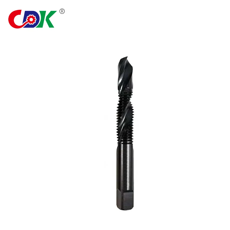6pcs M3-M10 Macchina Con la Vite Tap Drill Bit Rubinetti Svasatore Combinazione Metric Bit In Acciaio Ad Alta Velocità