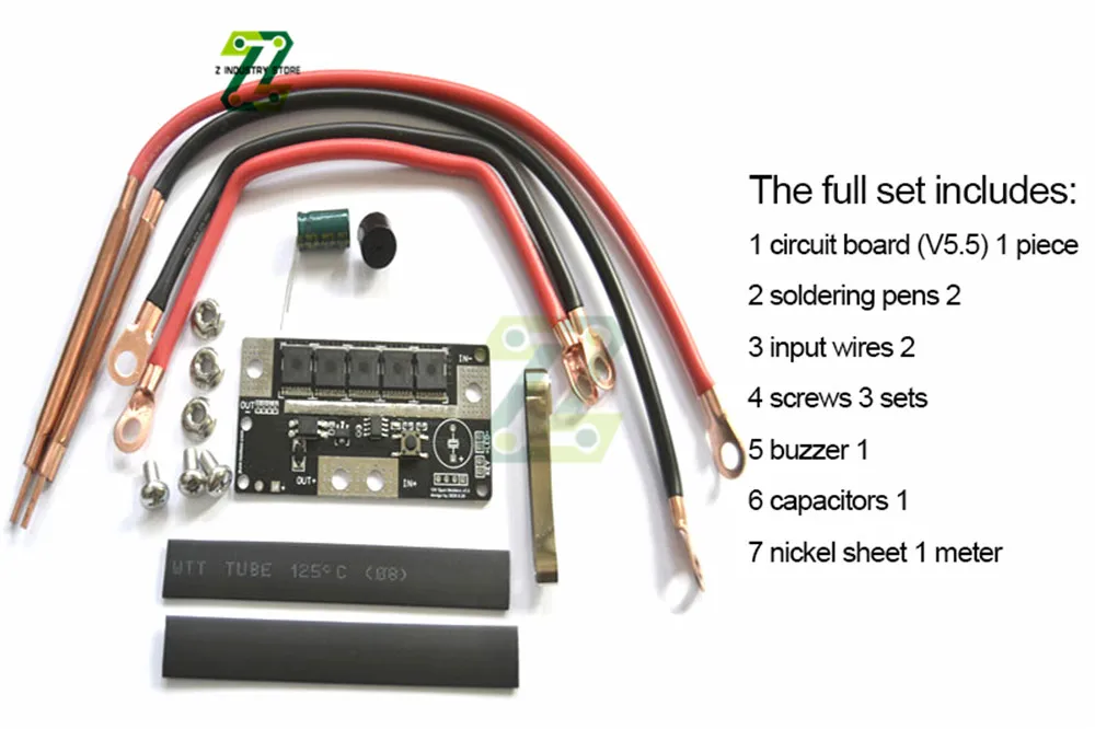 12V fai da te saldatrice a punti PCB circuito 18650 batteria al litio assemblaggio scheda di controllo portatile saldatrice a punti portatile