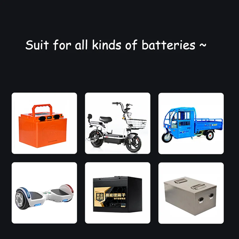 20A 36V 48V 58.4V 72V 60V 67.2V 84V 87.6V ليثيوم أيون يبو Lifepo4 شاحن بطارية ليثيوم Curren ضبط سريع الشحن 10S 16S 20S 24S