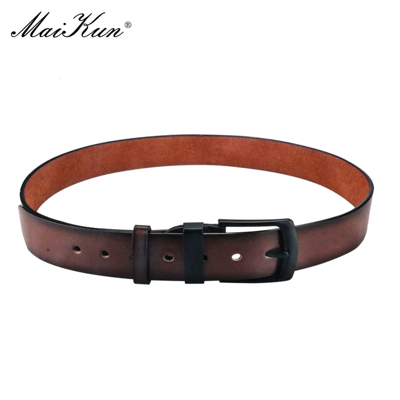 Maikun Fashion Business Belt For Men Casual Large Size Men\'s Luxury Designer PU Leather Belt