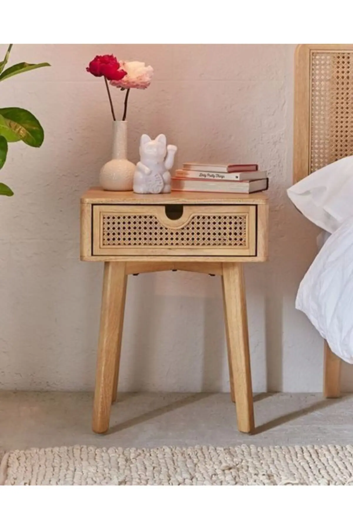 Commode Wooden Furniture Bed Side Table Houseware Decoration Good Quality And Convenient Portable Sturdy Bedroom Children's Room