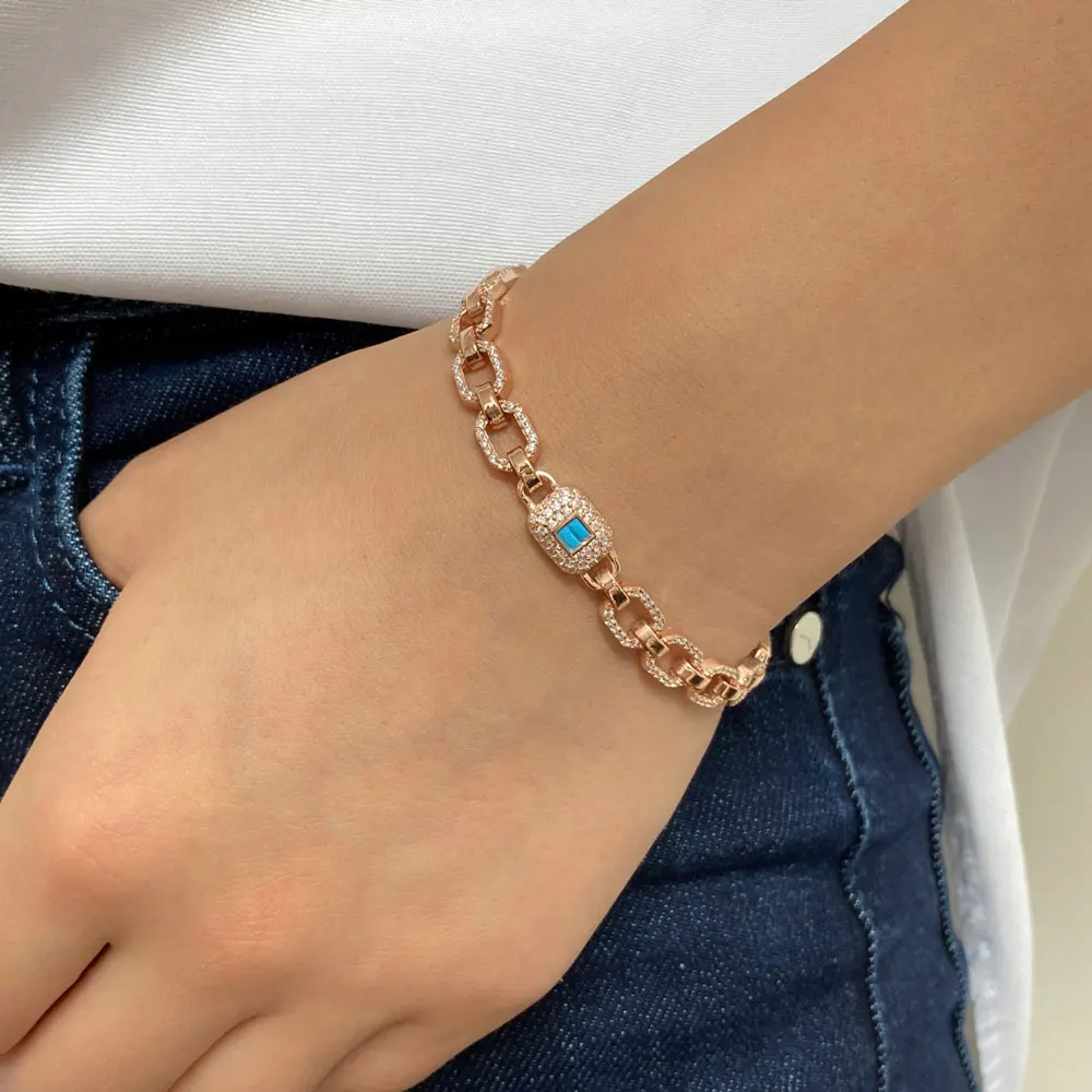 NEW Fashion Model Baget Silver 925 Bracelets for Women High Quality Gift Luxury Shiny Zircon Jewelry