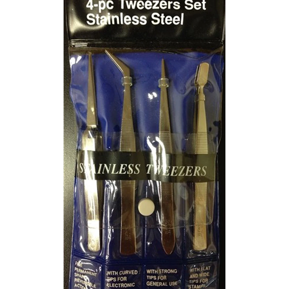 Set assorted PROEDGE modeling tweezers (PG53390). Tweezer tweezers set. Tools modeling, models, crafts. Free shipping