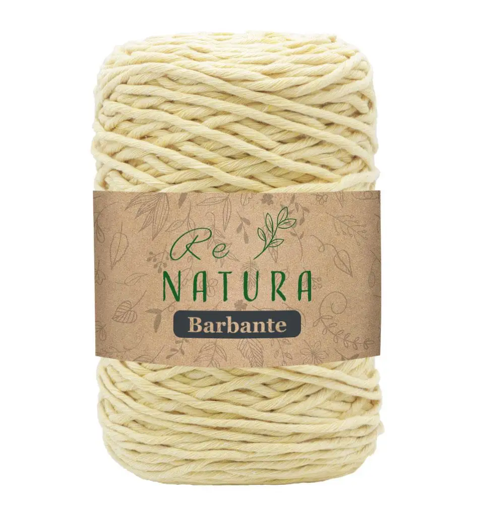 Soft Cotton Barbante Yarn Macrame Rope -  2mm -  Blanket, Booties, Pencil Box, Bag, Placemat, Basket, Pillow, Stroller, Thread, Cord, Home