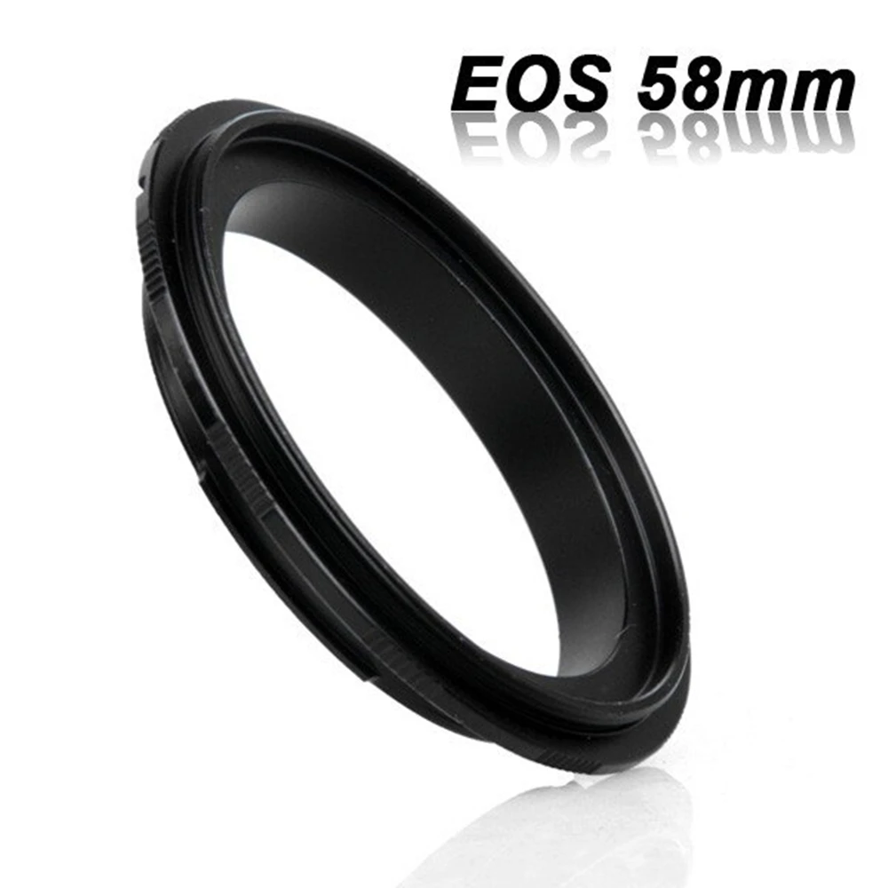 NEW 58mm Macro Reverse Adapter Ring For Canon EOS 450D 550D 600D 1100D EF Mount