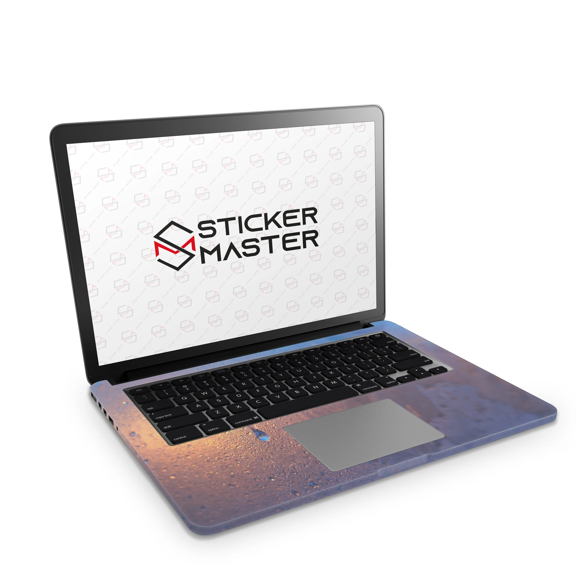 Sticker Master Water Drop Frosted Glass Window Kleurrijke Close Laptop Vinyl Sticker Skin Cover Voor 10 12 13 14 15.4 15.6 16 17 19 "Inc Notebook Decal Voor Macbook, asus, Acer,Hp,Lenovo,Huawei,Dell,Msi,Apple,Toshiba,Compaq