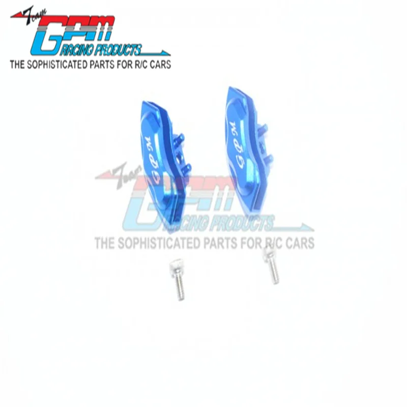 

GPM ALUMINUM FRONT/REAR BRAKE CALIPER-4PC SET FOR TRAXXAS 1/10 4WD FORD GT4-TEC 2.0 Upgrade