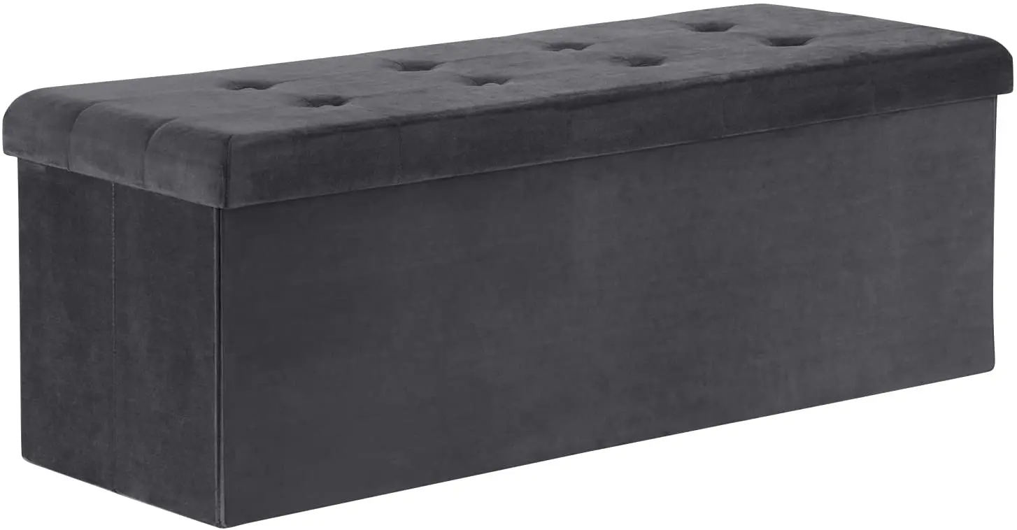 1Pc Opvouwbare Kruk Home Ottoman Seat Bankje Kist Met Opbergruimte Organizer Box Woonkamer Meubilair