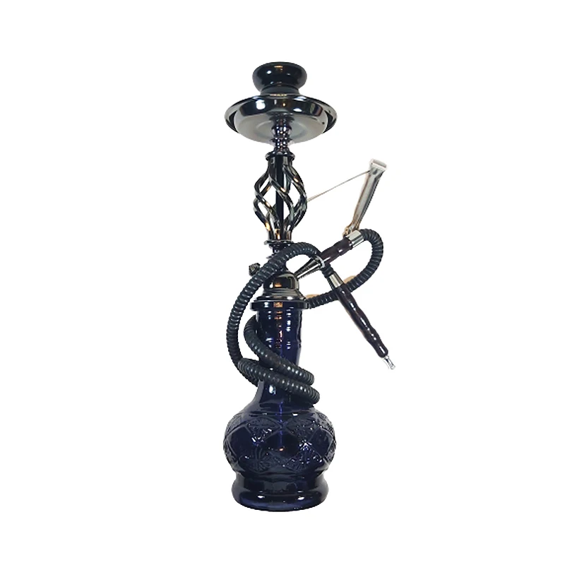 Chicha Glass Hookah Shisha Complete Set Water Pipe With Narguile Hose Bowl Big Hookah Accessories For Smoking 50 CM