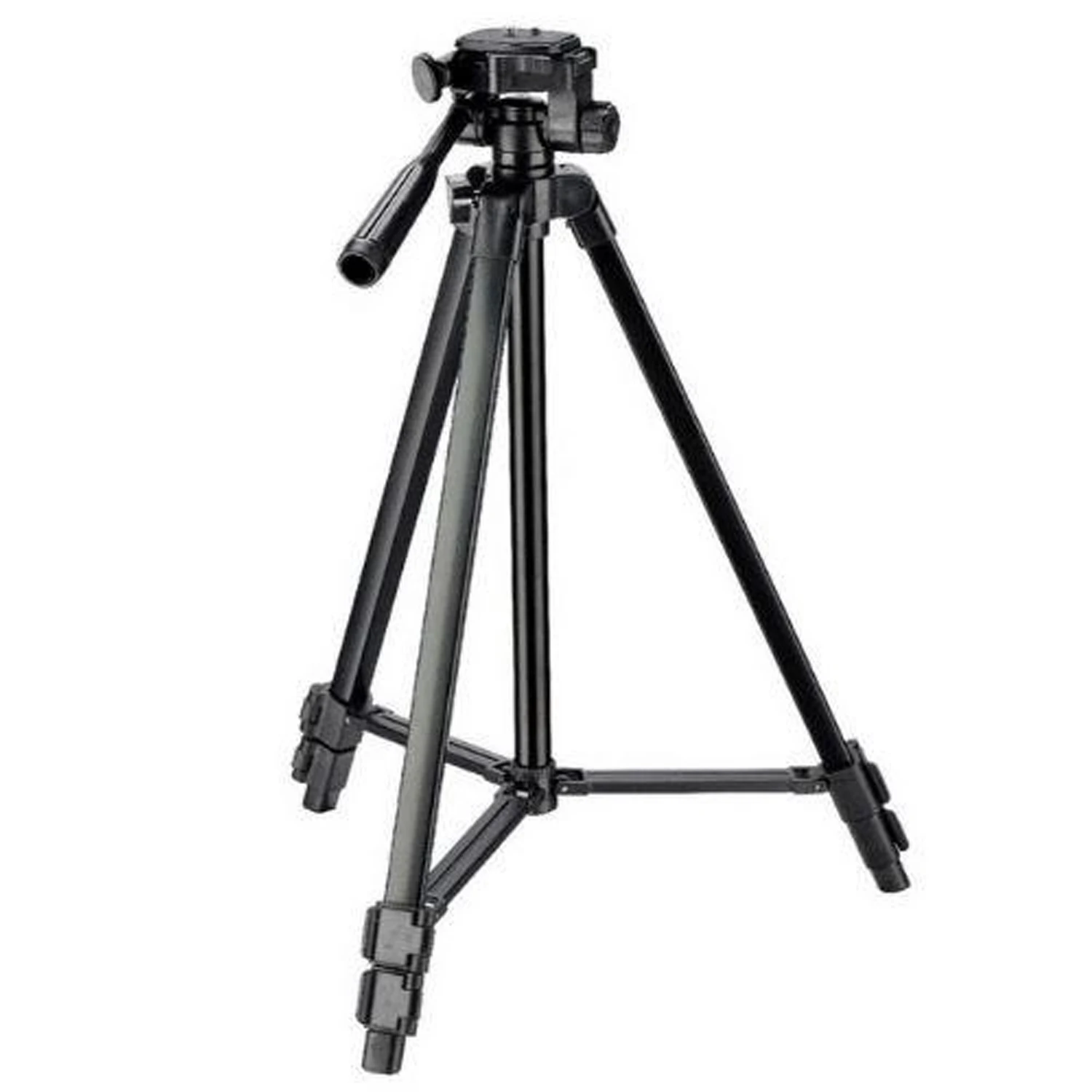 Professional Photo Tripod Camera 1,80 Meters Plus Phone Holder Carrying Bag Black MTG-3018