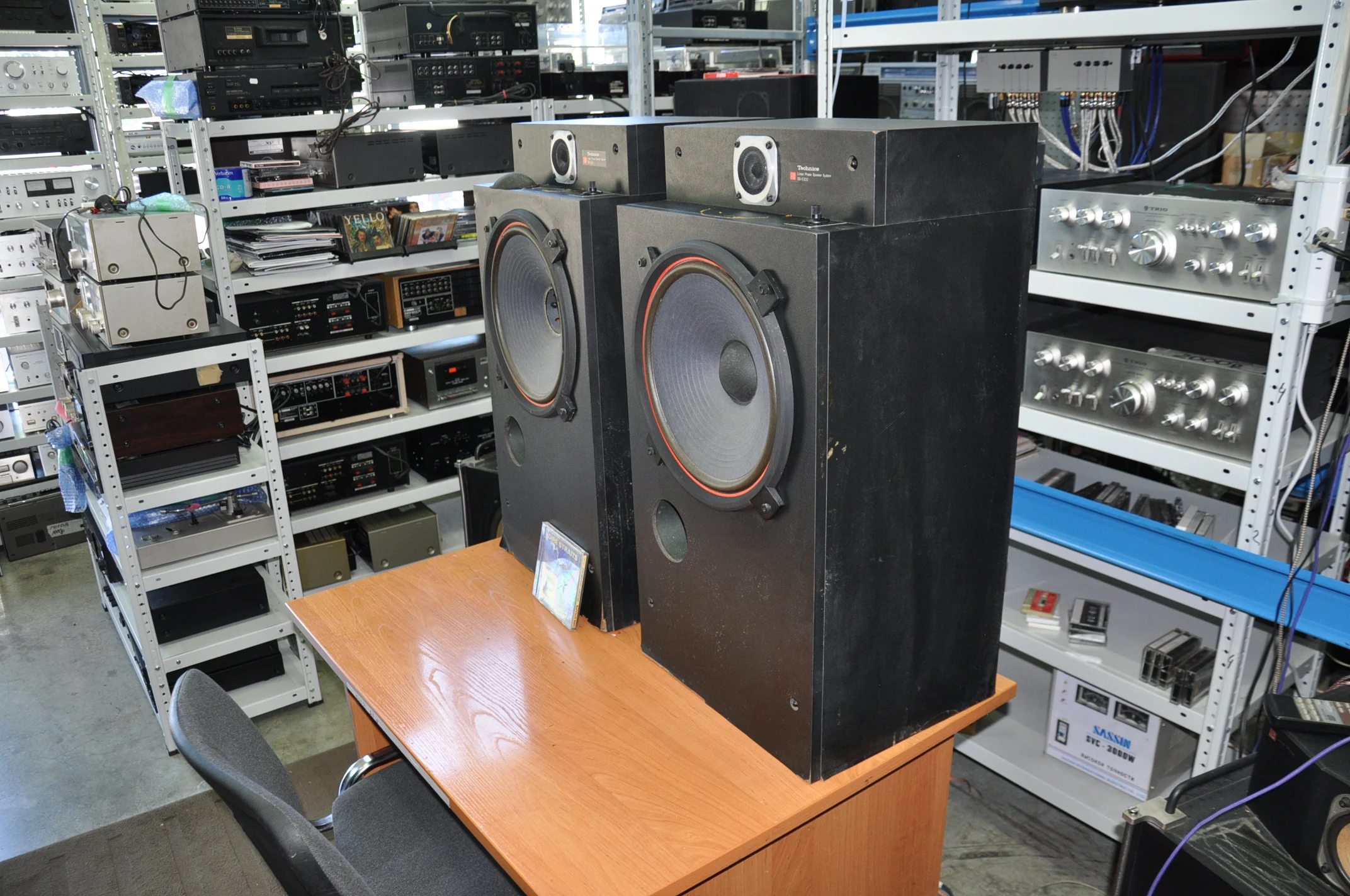 Technics sb-5300は、割引価格で防止されない使用スピーカーのペア
