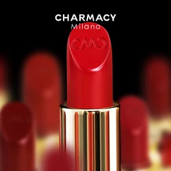 CHARMACY Feuchtigkeitsspendender Luxus-Lippenstift aus Samt, hochwertige Lippenstifte, glänzend, professionelle koreanische Make-up-Kosmetik für Lippen und Frauen