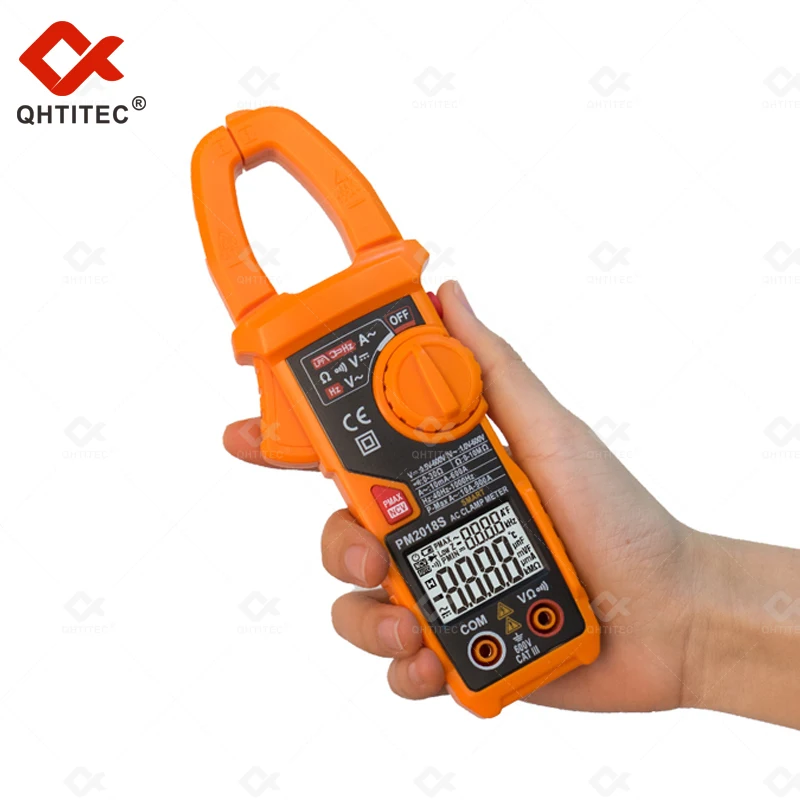 Current Clamp Meter PM2018S Smart Digital Multimeter Pliers 3 In 1 AC/DC Voltmeter NCV Frequency Tester Electrician Tools