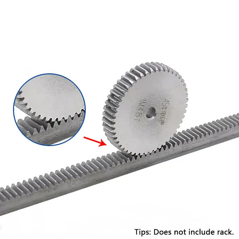 1 sztuk 45 # stali nierdzewnej przekładnia zębata 1M 28 zębów ~ 43 zębów grubość 10mm Metal Gear 1Modulus przekładnia silnika koło zębate