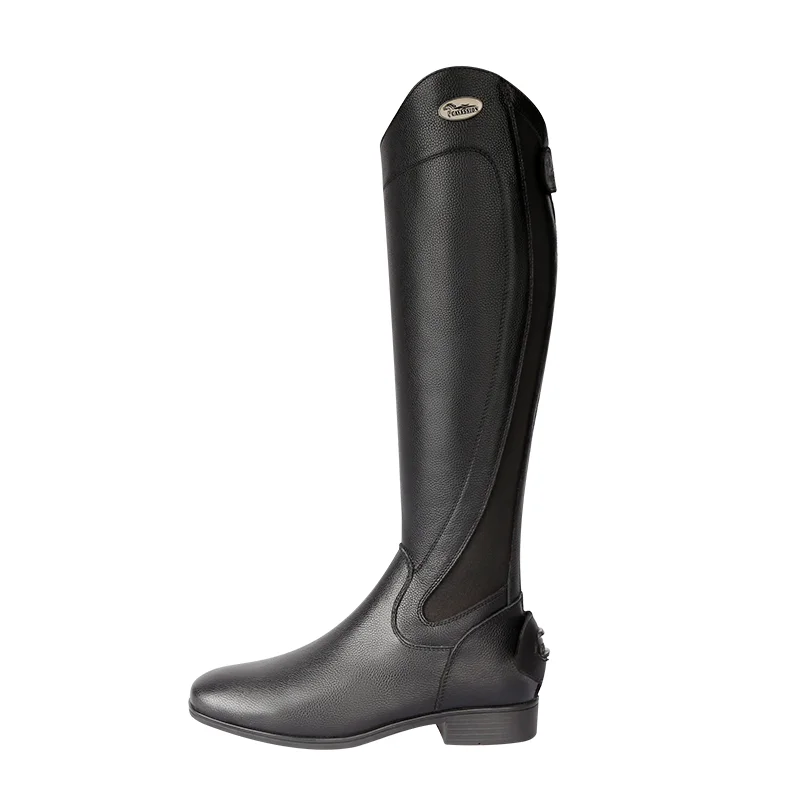 Cavassion-Bottes d'équitation longues en cuir de vachette, nouveau design, haute qualité, respirantes, équipements d'équitation, 8106108