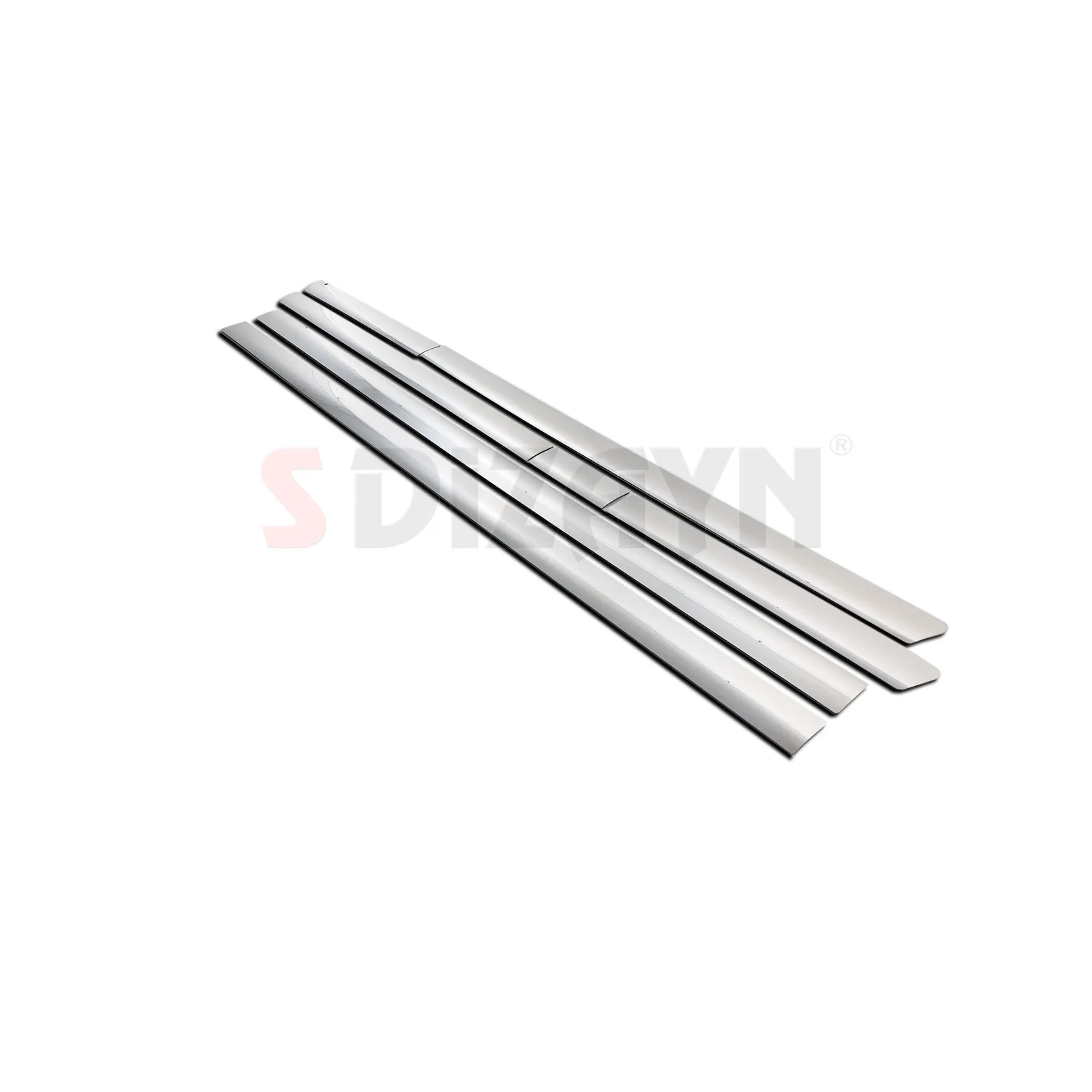 S Dizayn For Volkswagen Transporter T5 T6 Chrome Side Door Trim Stainless Steel 5/7 Pcs VW Car Accessories Parts Auto Products