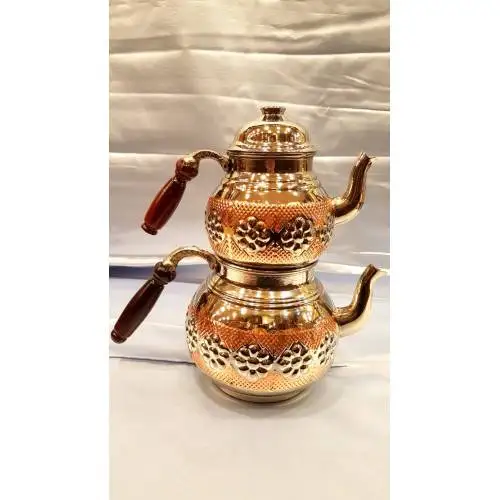 

DOLBOVI Teapot Handmade Real Copper Turkish Arab Gifts Teapot teapot broach blooming tea tea gift blooming tea portable tea cup with strainer sake tibetan tea pot