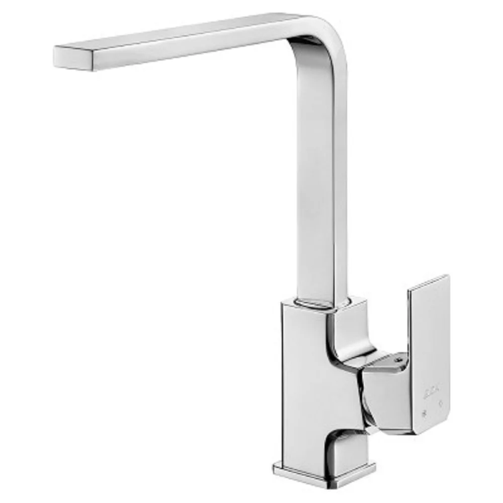 ECA Chrome Modern Kitchen Faucets Kitchen Mixer Single Hole Kitchen Faucet Mixer Sink Tap Kitchen Faucet Sink Mixer