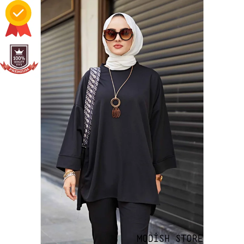 Four Season Tunic Pants Outfit Track Suit Muslim Woman Set Dresses For Women Muslim Clothes Modest Clothing Islam