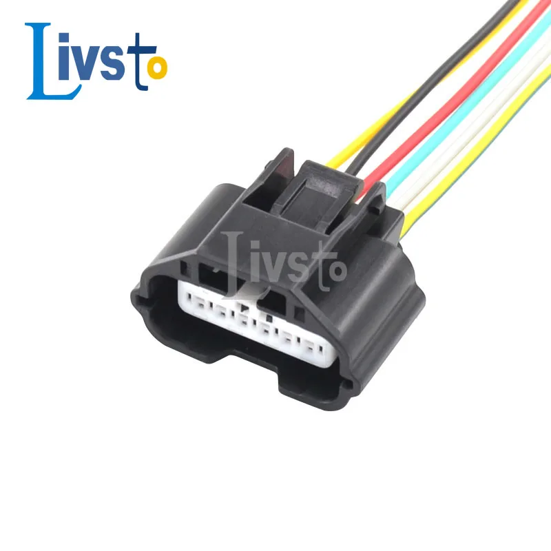 6 Pin 7283-8850-30 7282-8850-30 Auto Sensor Wire Harness Plug Air Flow Meter Connector For Nissan 350Z R35 GT-R V35