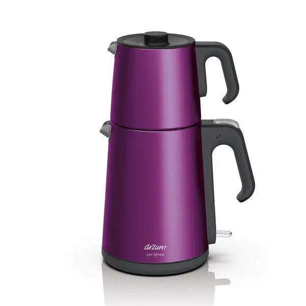 Arzum Enjoying Tea Tea Machine 1.8 L Stainless Steel Kettle Safety Systematic Tea Filter Automatic Water Boiling Machine