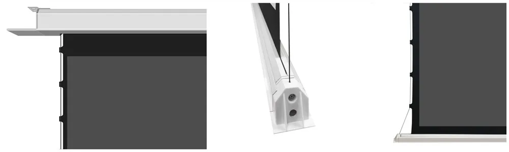 MIVISION 8K Schwarz Diamant/Kristall Umgebungs Licht Ablehnung ALR CLR Elektrische Einbau In-Decke Projektor Bildschirm, v1ALR – Detail 16