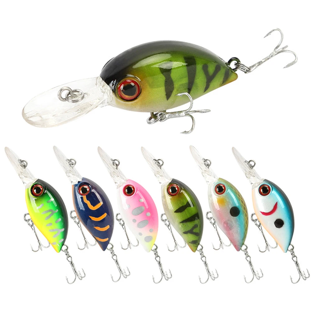 4cm 3.6g Fishing Lure Micro Crankbait Wobbler Lure Mini Floating Jerkbait Swimbait Artificial Hard Bait Trout Bait Bass Bait