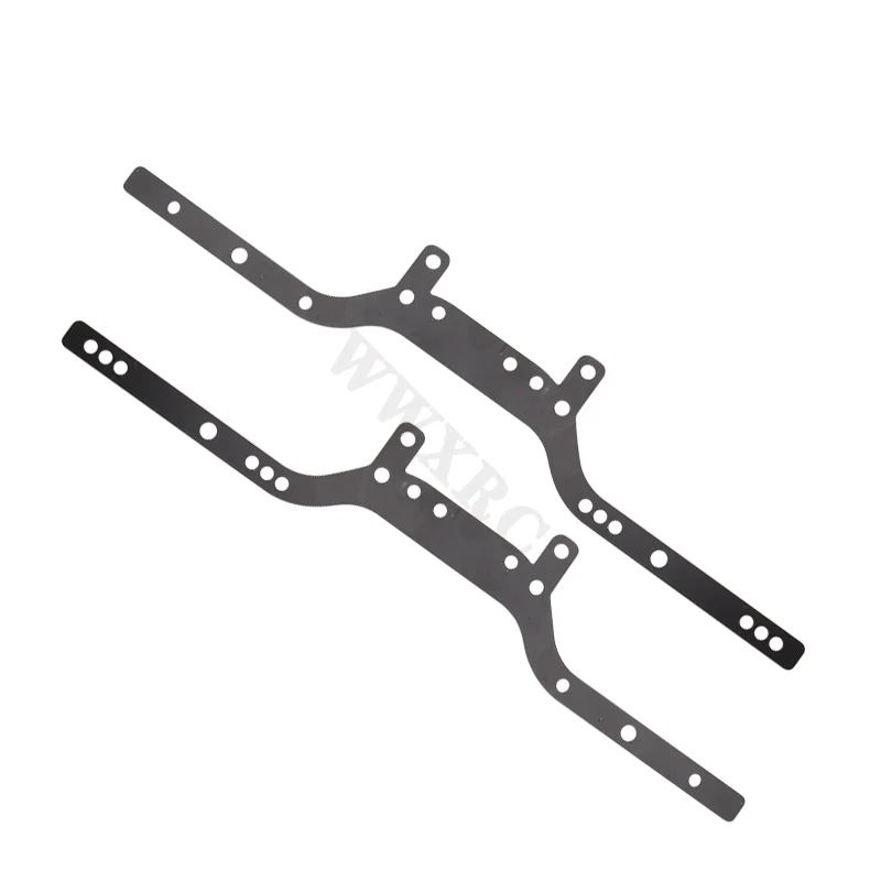 WWXRC 2PCS Metal Girder Side Frame Chassis Rails for 1/16 WPL C14 C24 C24-1 1/12 MN D90 D91 MN99S FJ45 RC Crawler Upgrade Parts