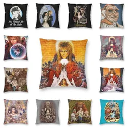 Labyrinth Jareth The King Of The Goblins Cushion Covers Sofa Home Decor Fantasy Film Square Pillow Cover 45x45