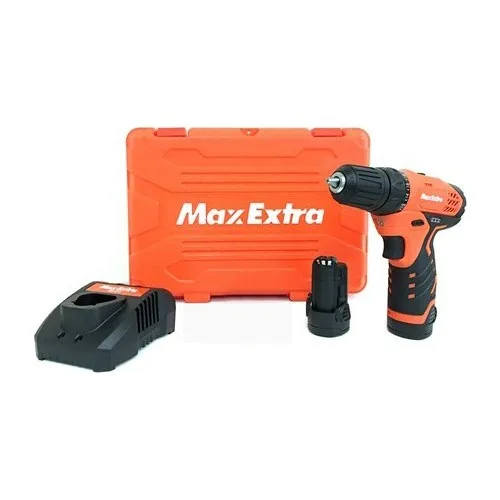 Max Extra Cordless Drill Mx1215 Electric Screwdriver Drill Cordless Use Drill Power Tools Dual Battery