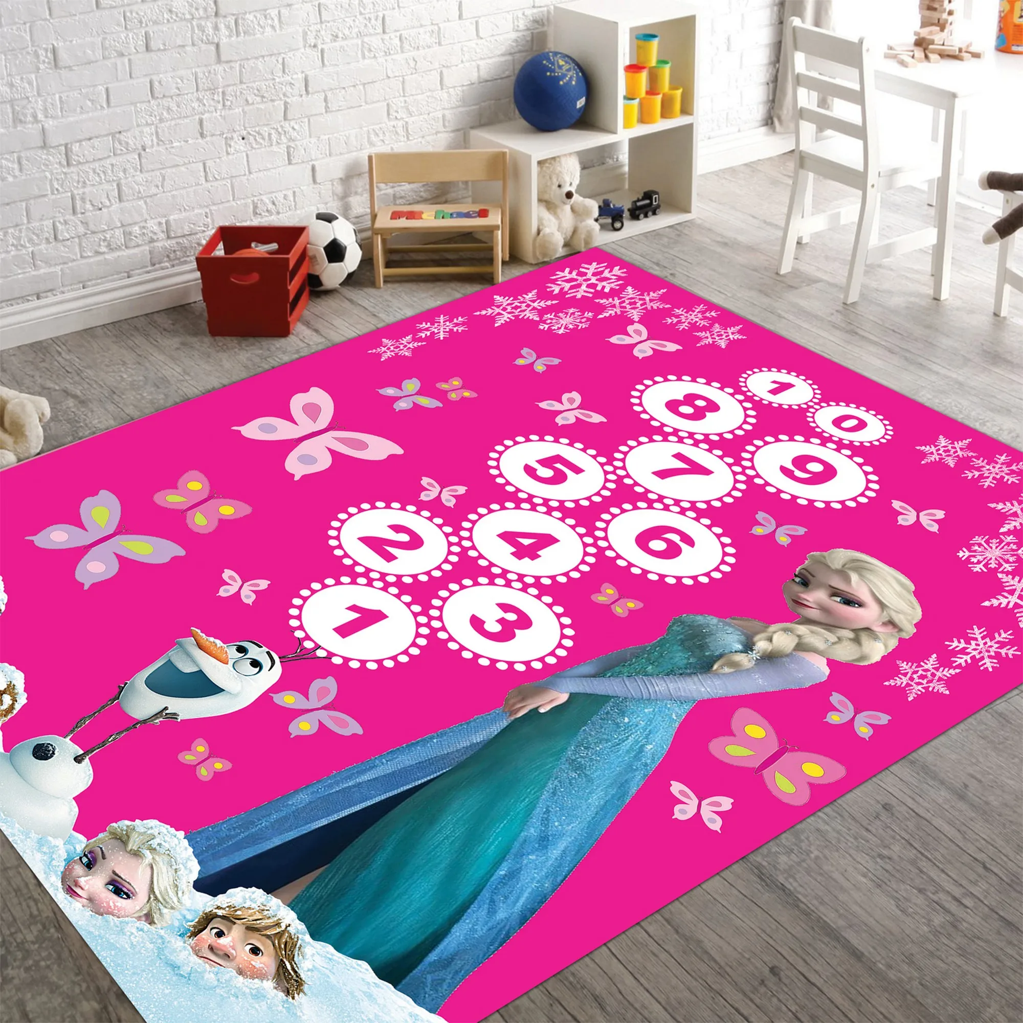 Rug Girls Room Rug Girls Room Decor Girls Room Decration Fashion Rug Carpet Birthday Gift Elsa Accessories Elsa Accessories