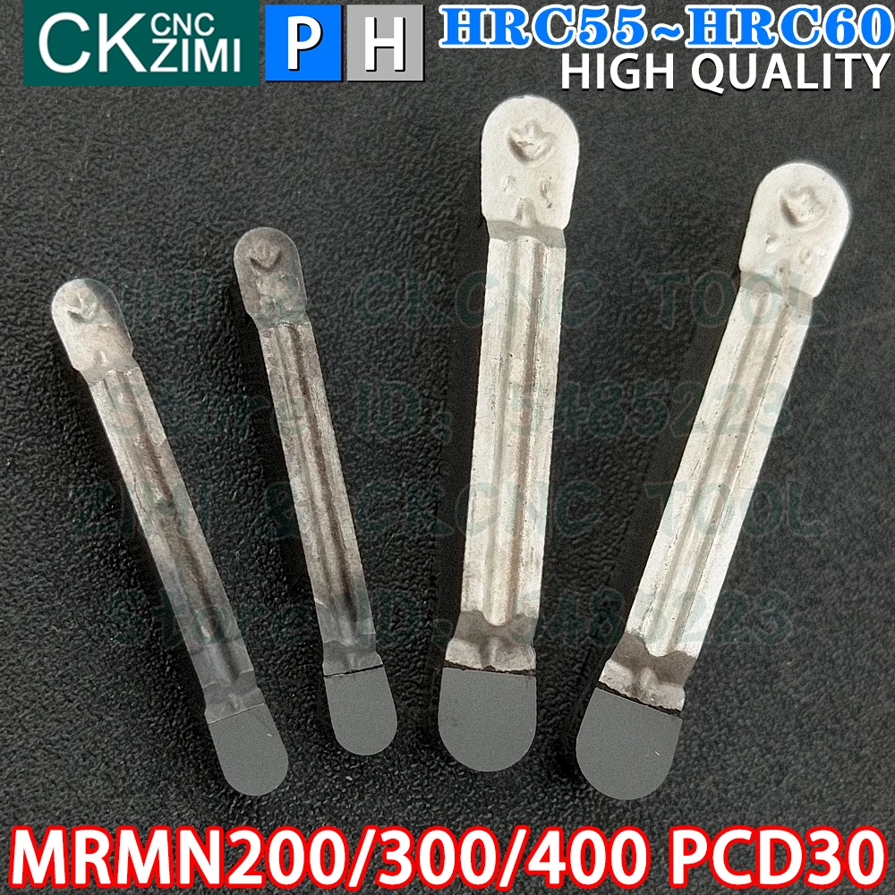 MRMN200 PCD30 MRMN300 PCD30 MRMN400 PCD30 2mm/3mm/4mm Metal duro PCD pastilhas de diamante Ferramentas de pastilhas de corte de ranhuras Ferramentas de torno mecânico de metal CNC MRMN para cobre em alumínio