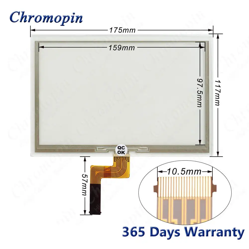 New Touchpad for PH41224459 REV A 7inch 20pin Touch Screen Digitizer Glass Sensor for PH41224459 REV A