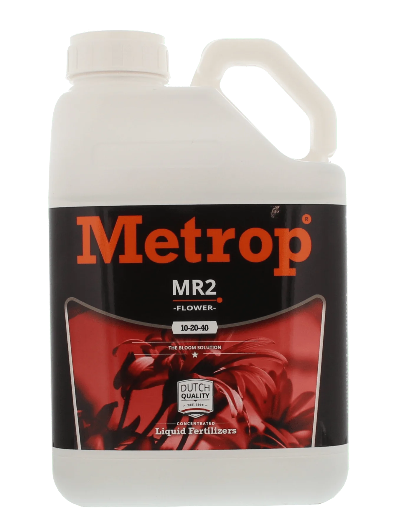 Metrop MR2, flowering fertilizer, 5 litres, for hemp plants and cultivation, large buds, hemp buds