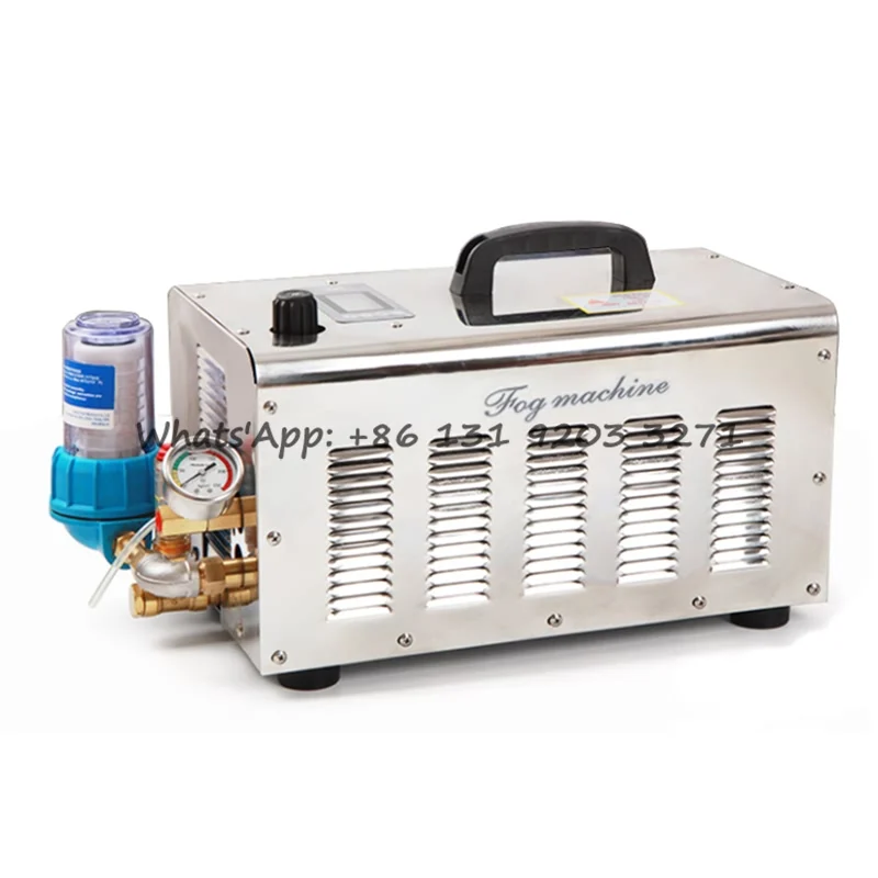 7L High Pressure Mist Pump Fog Machine Garden Humidifier Misting Cooling System High Power Agricultural Sprayer Fogging Machine