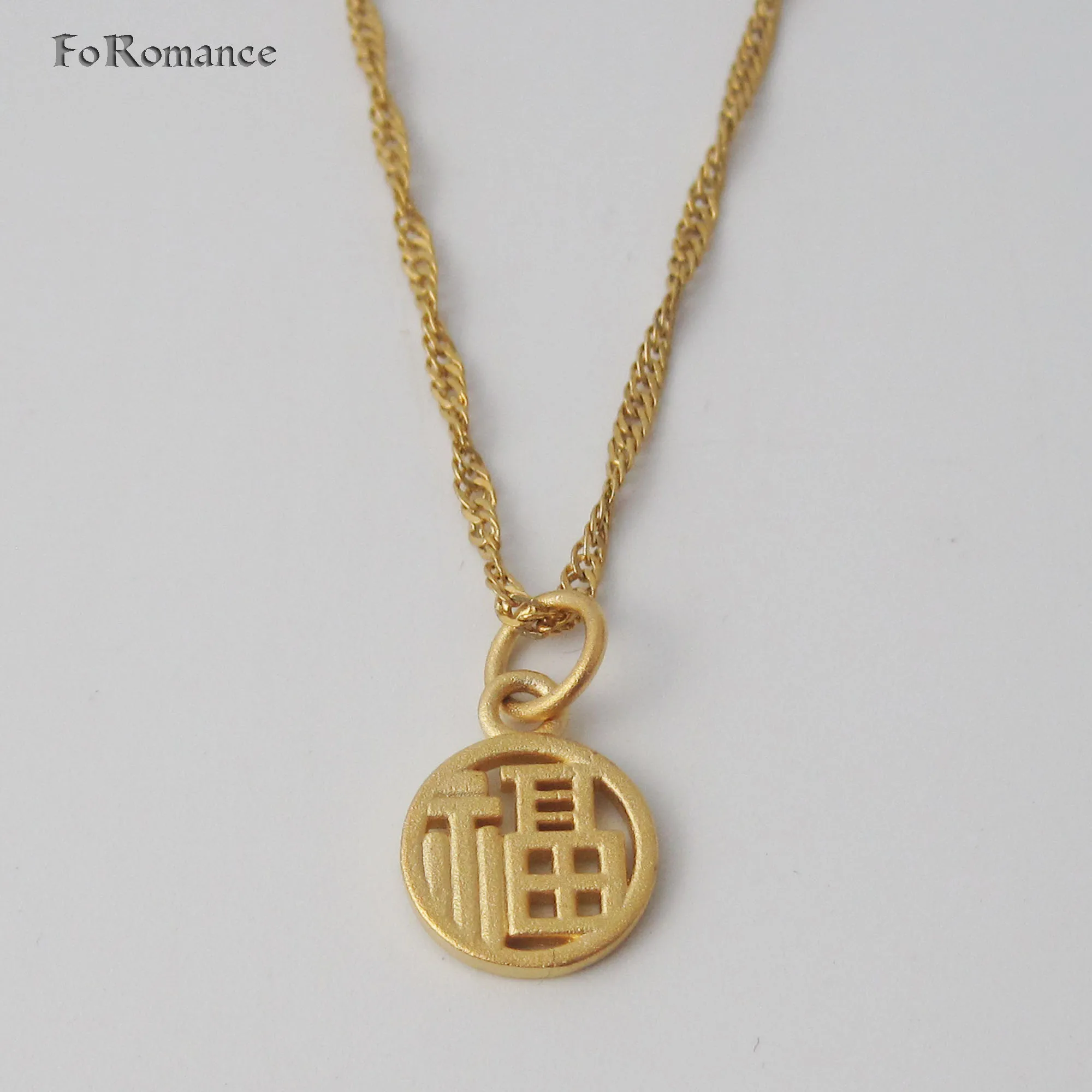 Foromance TWO STYLES YELLOW GOLD PLATED 18