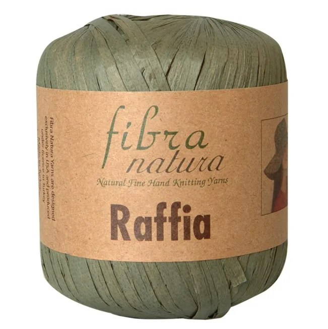 Fibra Natura Raffia Yarn 22 Colors 100% Cellulose Natural Straw Paper Tape Thatch Haulm Rayon Viscose Ribbon Lace DIY Hat Bag