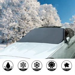 Automobile Protector Magnetic Sunshade Cover Car Windshield Snow Sun Shade Waterproof Protector Cover Car Front Windscreen Cover